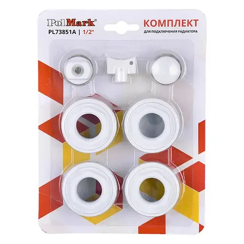 Комплект на радиатор PolMark 1''x1/2 - PRORAB