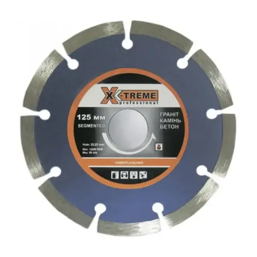 Диск алмазный X-TREME Segment 1А1RSS/C3-W 125*7*22.23 XT110101 - PRORAB