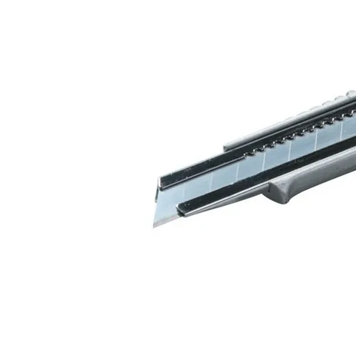 Нож строительный FAVORIT 18мм с металлическим корпусом 13-260 - PRORAB image-1