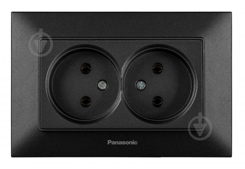 Розетка PANASONIC Arkedia Slim чорна комп'ютерна WNTC0404-2BL - PRORAB