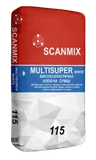 Клей для плитки SCANMIX MULTISUPER 115 25кг белый - PRORAB